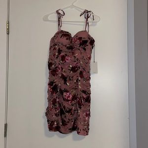 LPA Silky Pink Rose Dress